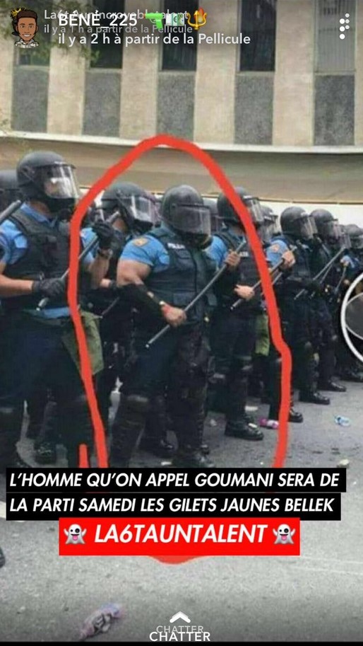 L'homme qu'on appelle goumani sera de la partie