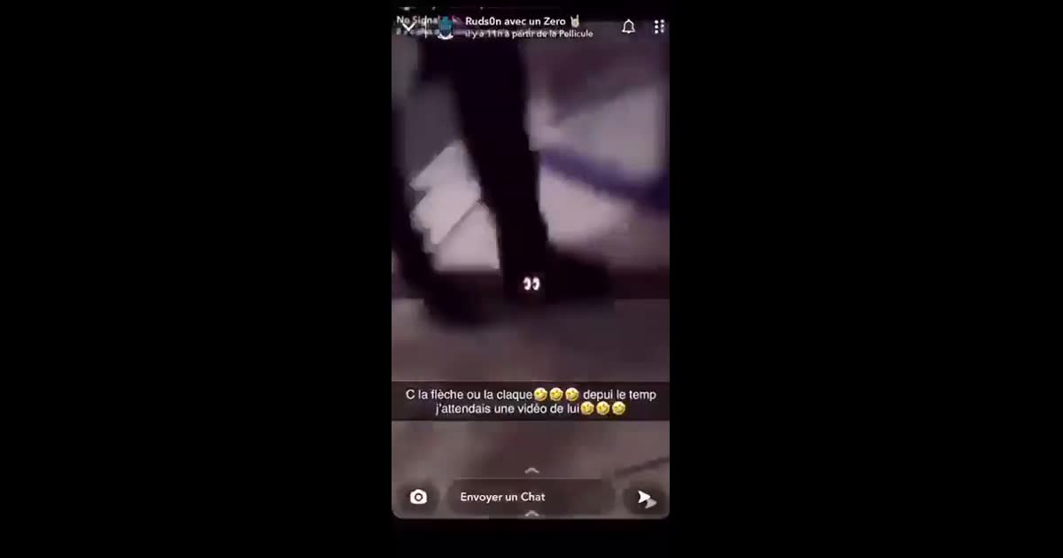 La flèche claque c'est comment le mec il tombe