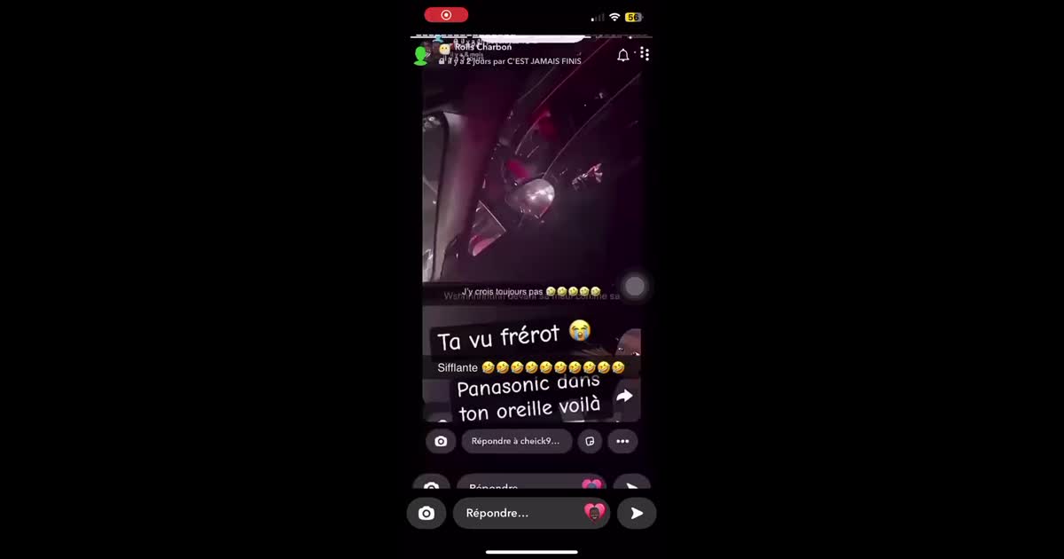 Il s'embrouille avec un couple en voiture il lui mets une claque sifflante panasonic dans ton oreille